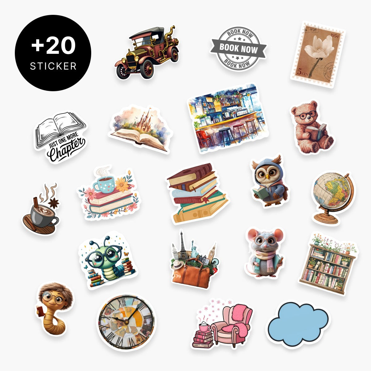 Der Klang des Herzens + Ein ganz besonderer Ort + 1 exklusives Stickerset