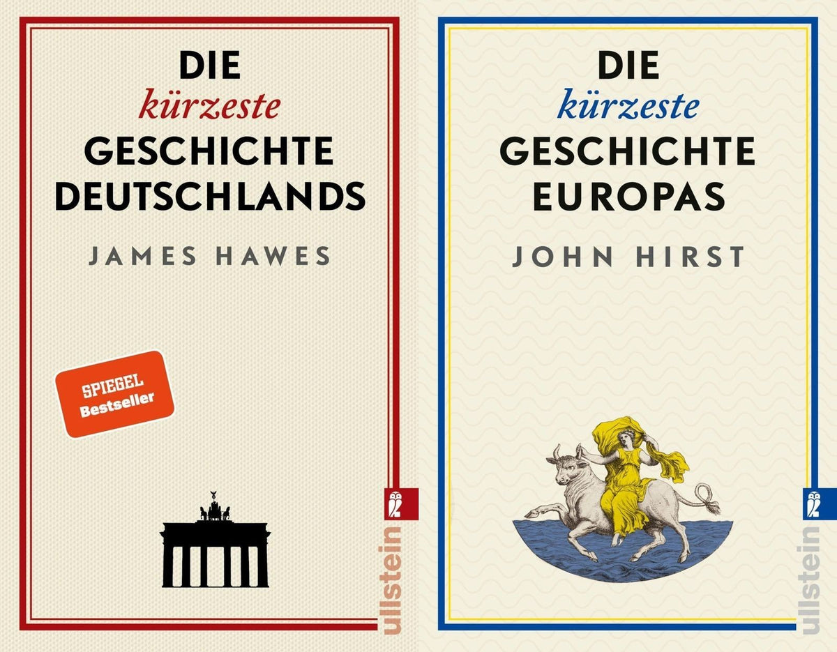 Die kürzeste Geschichte Deutschlands + Die kürzeste Geschichte Europas + 1 exklusives Postkartenset