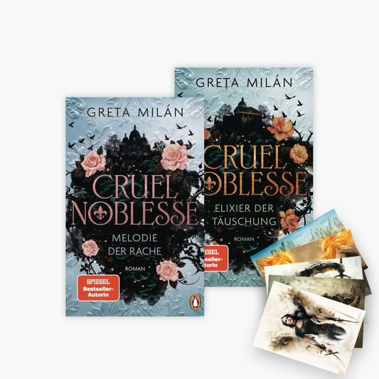 Die Cruel Noblesse-Trilogie Band 1+2 plus 1 exklusives Postkartenset