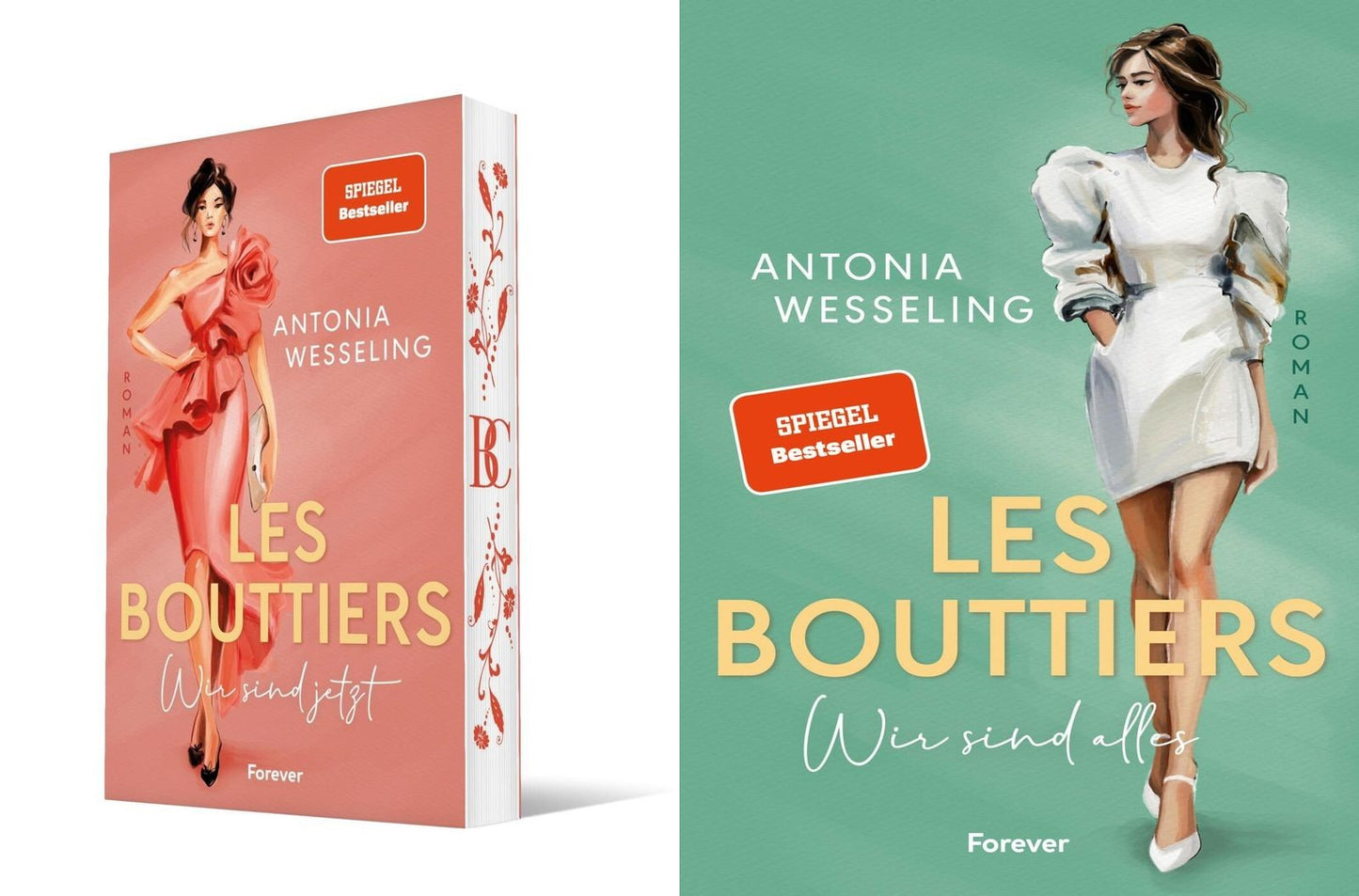 Die Love Couture-Reihe Band 1+2 plus 1 exklusives Postkartenset