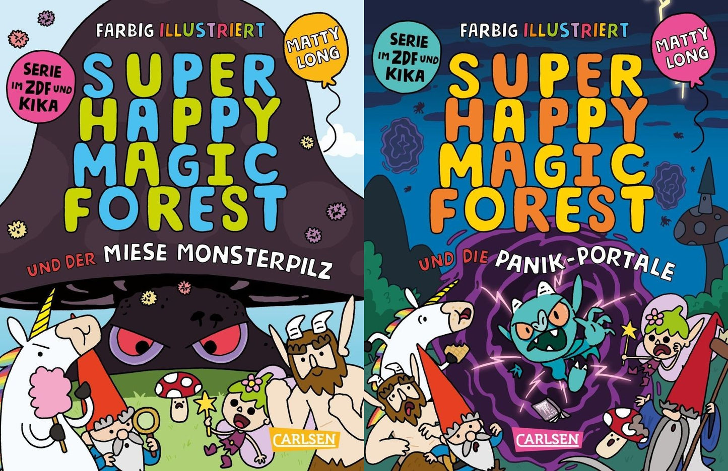 Super Happy Magic Forest: 2 Bände + 1 exklusives Postkartenset