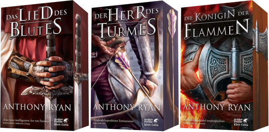 Die Rabenschatten-Trilogie Band 1-3 plus 1 exklusives Postkartenset