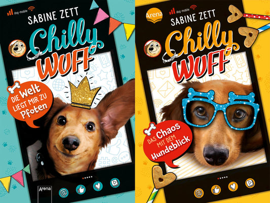Chilly Wuff Band 1+2 plus 1 exklusives Postkartenset
