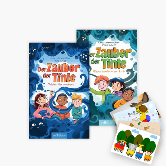 Der Zauber der Tinte Band 1+2 plus 1 exklusives Postkartenset