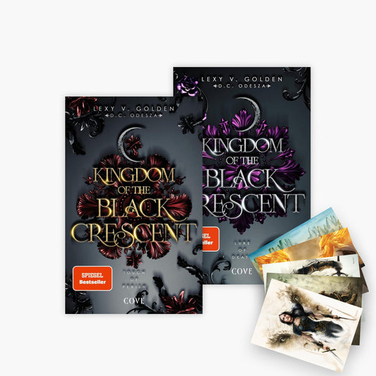 Die Kingdom of the Black Crescent Dilogie Band 1+2 plus 1 exklusives Postkartenset