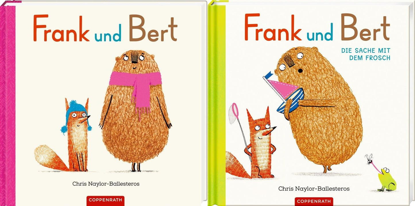 Das Frank und Bert-Set: 2 Bücher + 1 exklusives Postkartenset