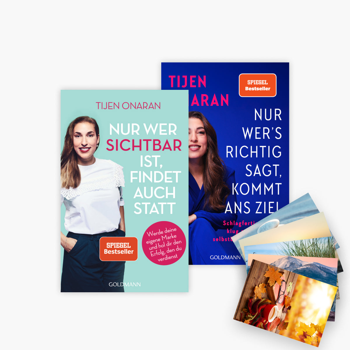 Tijen Onaran Das Buch-Set zur Persönlichkeitsentwicklung 2 Bücher plus 1 exklusives Postkartenset