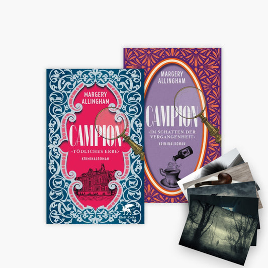 Das Campion Krimi - Set 2 Bücher plus 1 exklusives Postkartenset