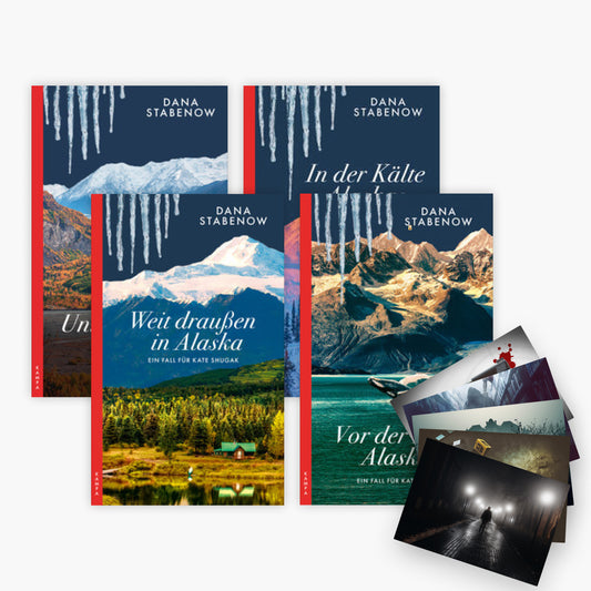 Die Alaska-Krimis: Ein Fall für Kate Shugaks 4 Bände + 1 exklusives Postkartenset
