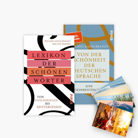 Lexikon der schönen Wörter + Von der Schönheit der deutschen Sprache plus 1 exklusives Postkartenset