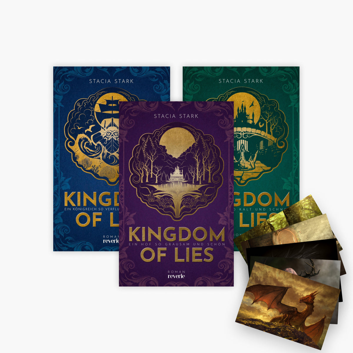 Kingdom of Lies Band 1-3 plus 1 exklusives Postkartenset