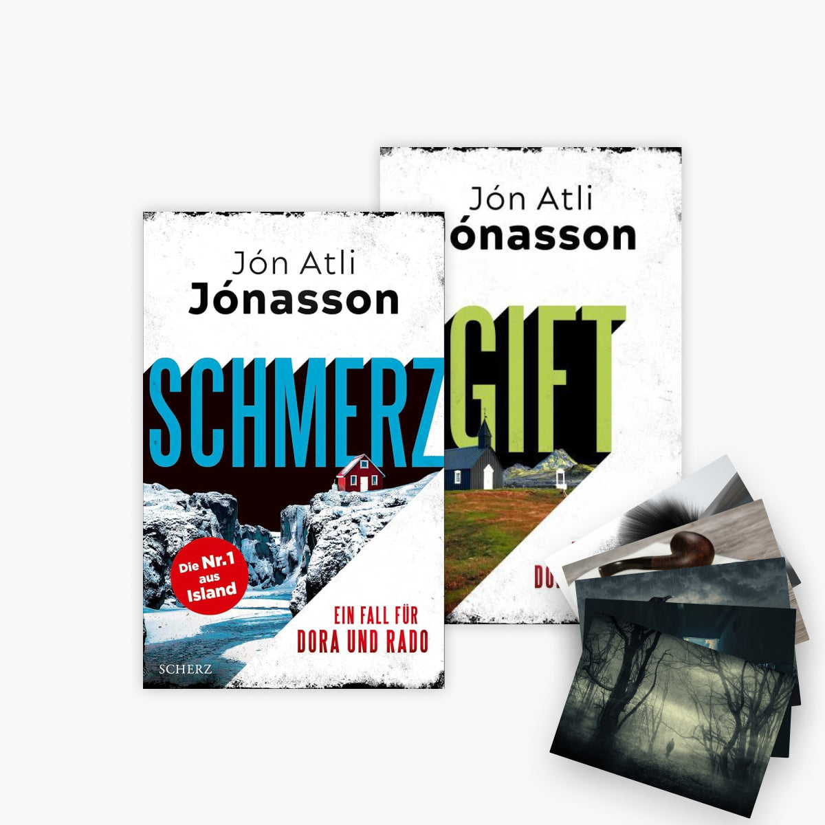 Die Dora-und-Rado-Reihe Band 1+2 plus 1 exklusives Postkartenset