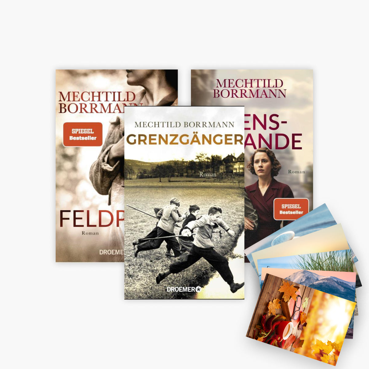 Grenzgänger + Feldpost + Lebensbande plus 1 exklusives Postkartenset
