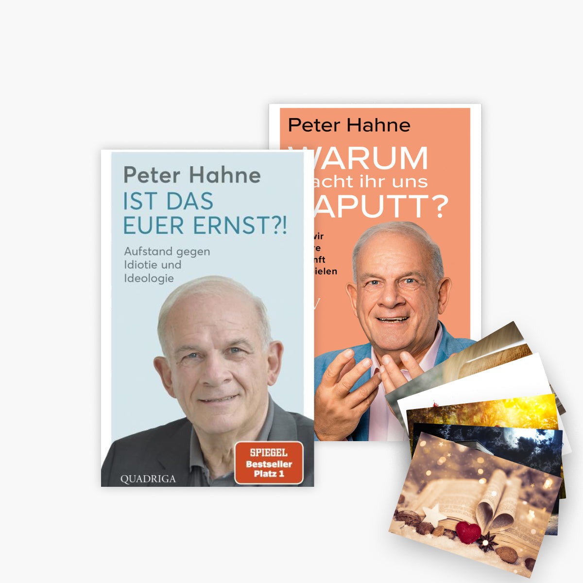 Ist das euer Ernst + Warum macht ihr uns kaputt + 1 exklusives Postkartenset