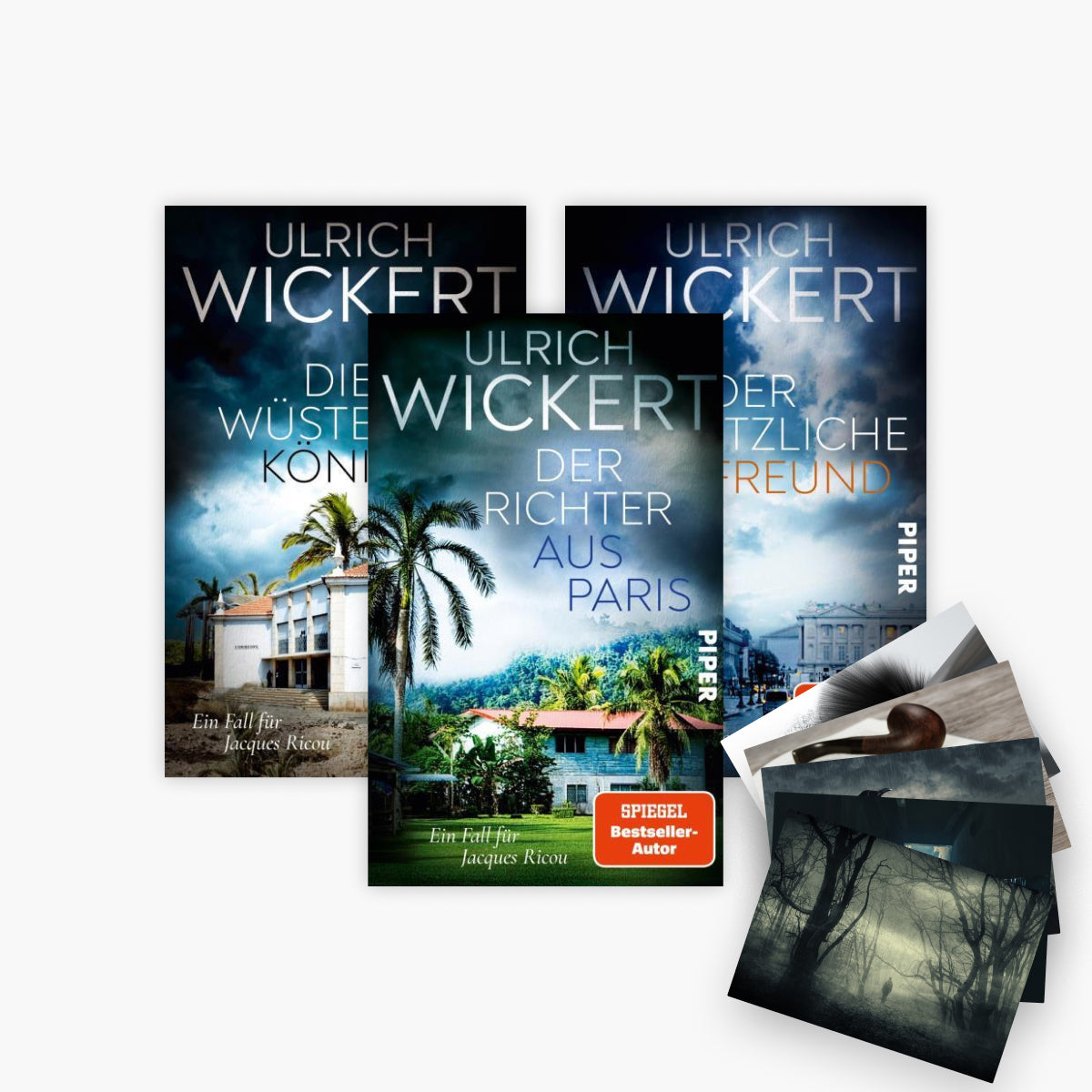 Die Jacques-Ricou - Reihe Band 1-3 plus 1 exklusives Postkartenset