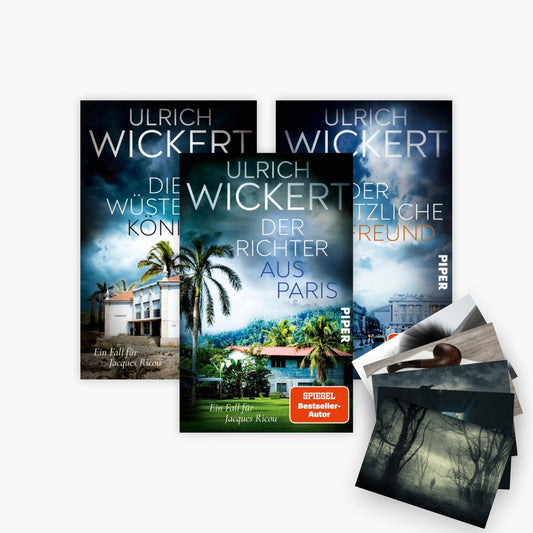Die Jacques-Ricou - Reihe Band 1-3 plus 1 exklusives Postkartenset