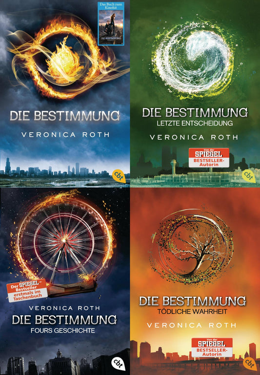Veronica Roth Die Bestimmung 1-4 komplett (Die Bestimmung - Tödliche Wahrheit - Letzte Entscheidung - Fours Geschichte