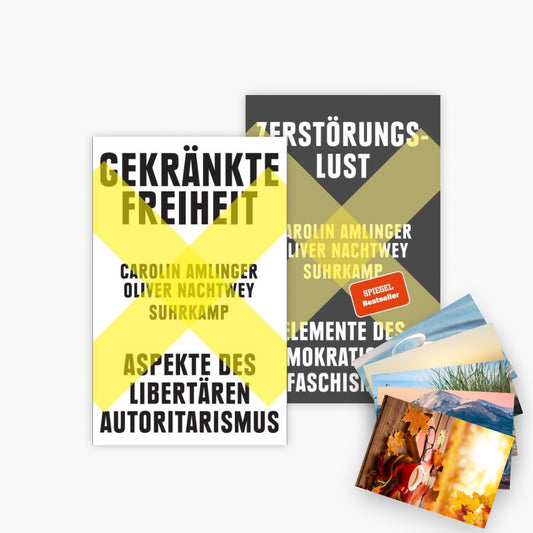 Gekränkte Freiheit + Zerstörungslust plus 1 exklusives Postkartenset