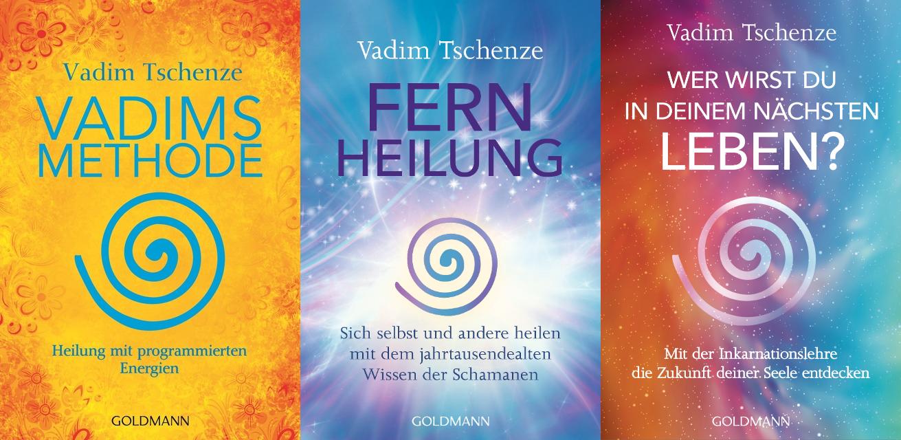 Das Vadim Tschenze Buch - Set: Entdecke Heilung + Spiritualität plus 1 exklusives Postkartenset