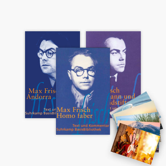 Das Max Frisch Lektüre-Set: 3 Bücher + 1 exklusives Postkartenset