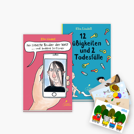 Der süßeste Bruder der Welt und andere Irrtümer + 12 Süßigkeiten und 2 Todesfälle + 1 exklusives Postkartenset