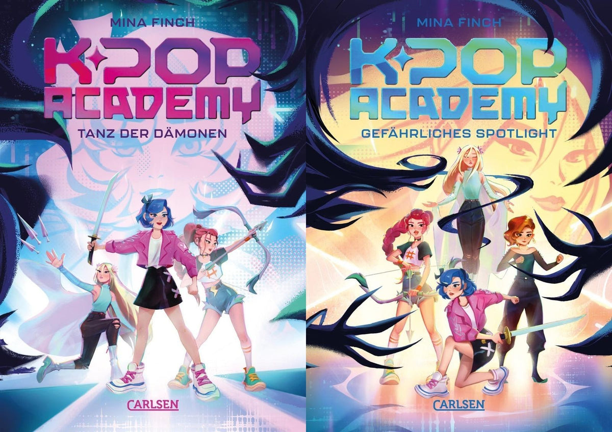 K-Pop Academy-Reihe Band 1+2 plus 1 exklusives Postkartenset