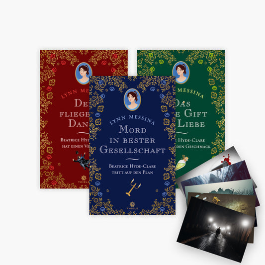 Die Regency-Krimi-Serie 3 Bände + 1 exklusives Postkartenset