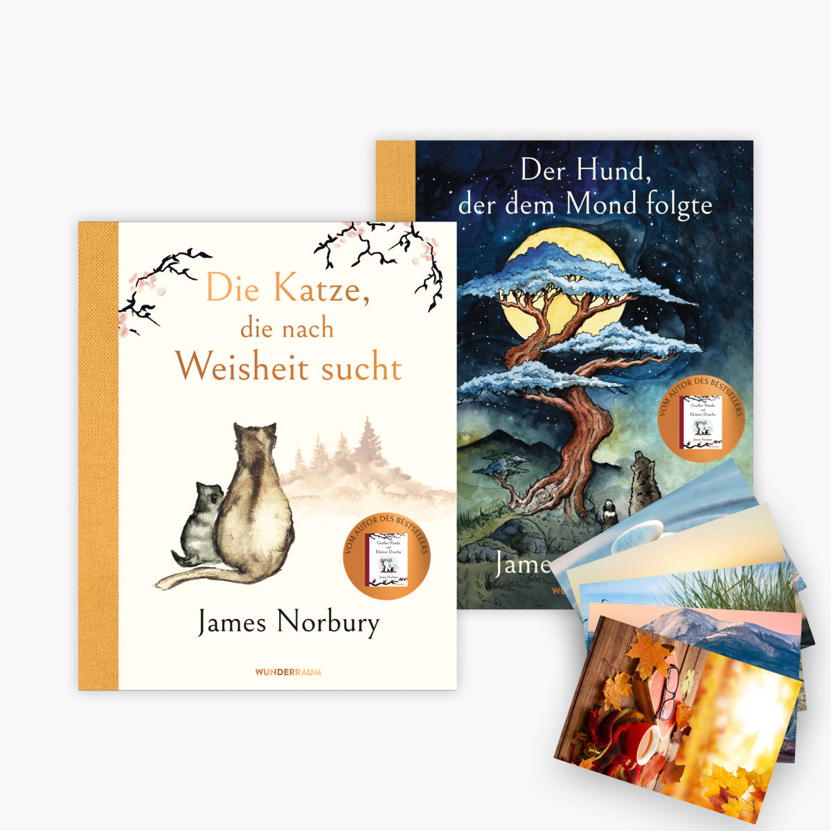 Das Tierische Weisheitsgeschichten - Set 2 Bände plus 1 exklusives Postkartenset