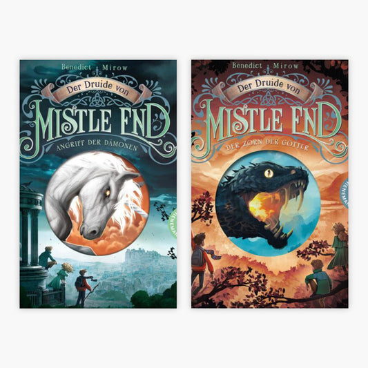 Der Druide von Mistle End Band 1+2 plus 1 exklusives Postkartenset