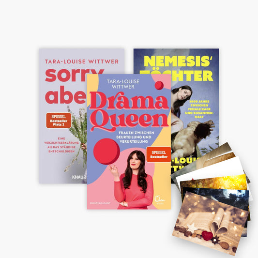 Dramaqueen + Sorry, aber... + Nemesis' Töchter + 1 exklusives Postkartenset