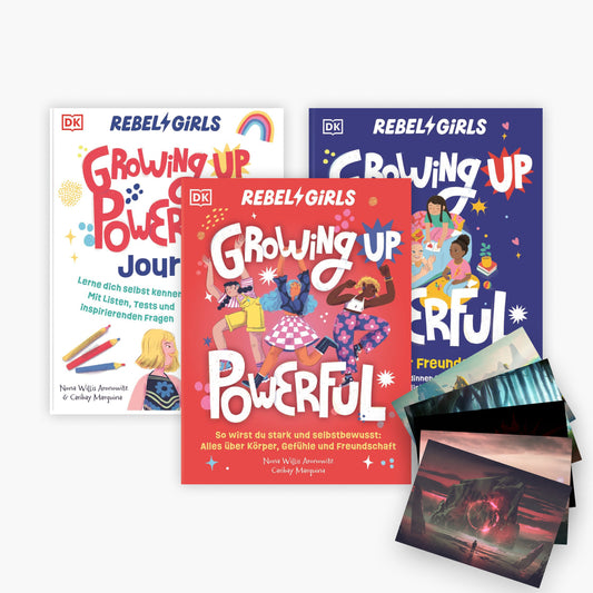 Rebel-Girls-Growing up powerful 3 Bände plus 1 exklusives Postkartenset