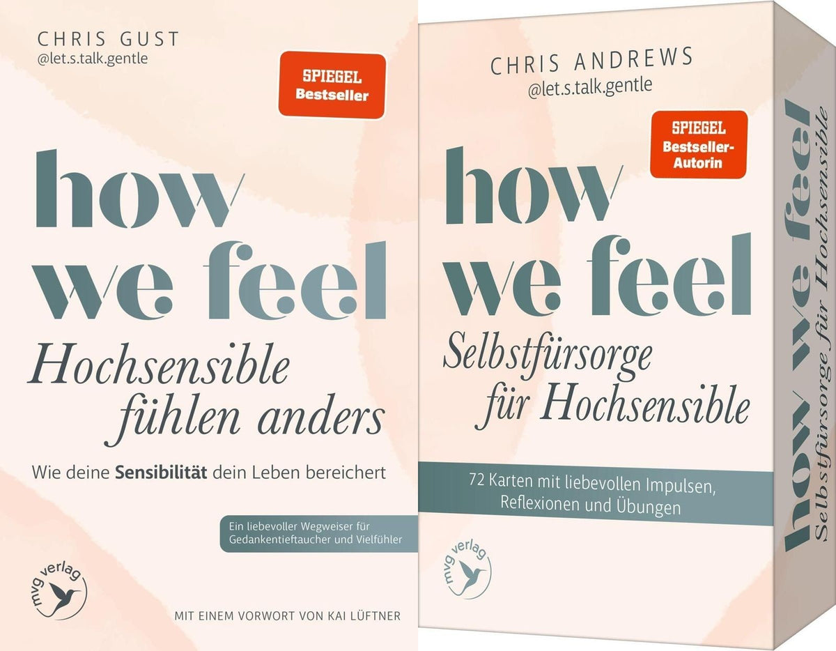 How We Feel – Hochsensibilität: Buch und Kartenset zur Selbstfürsorge für Hochsensible plus 1 exklusives Postkartenset
