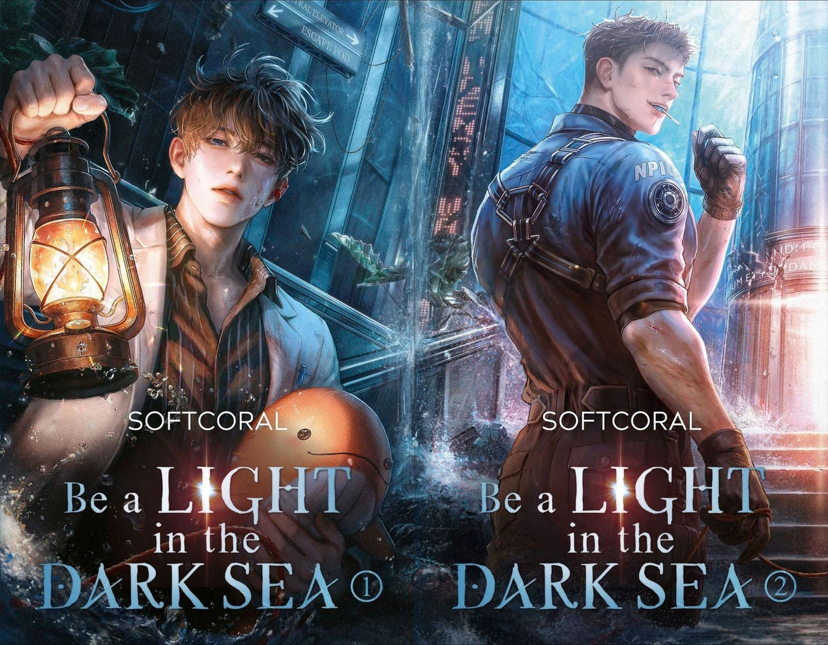 Be a Light in the Dark Sea Band 1+2 Sammelband plus 1 exklusives Stickerset