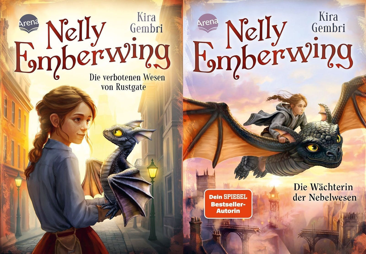 Die Nelly Emberwing-Reihe plus 1 exklusives Postkartenset