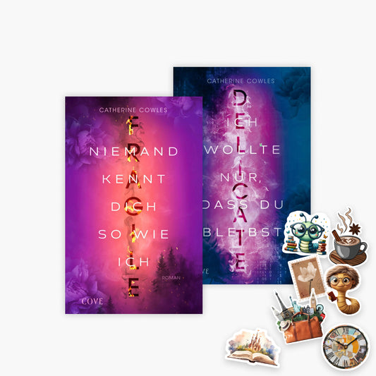 Die Sparrow Falls-Reihe Band 1+2 plus 1 exklusives Stickerset