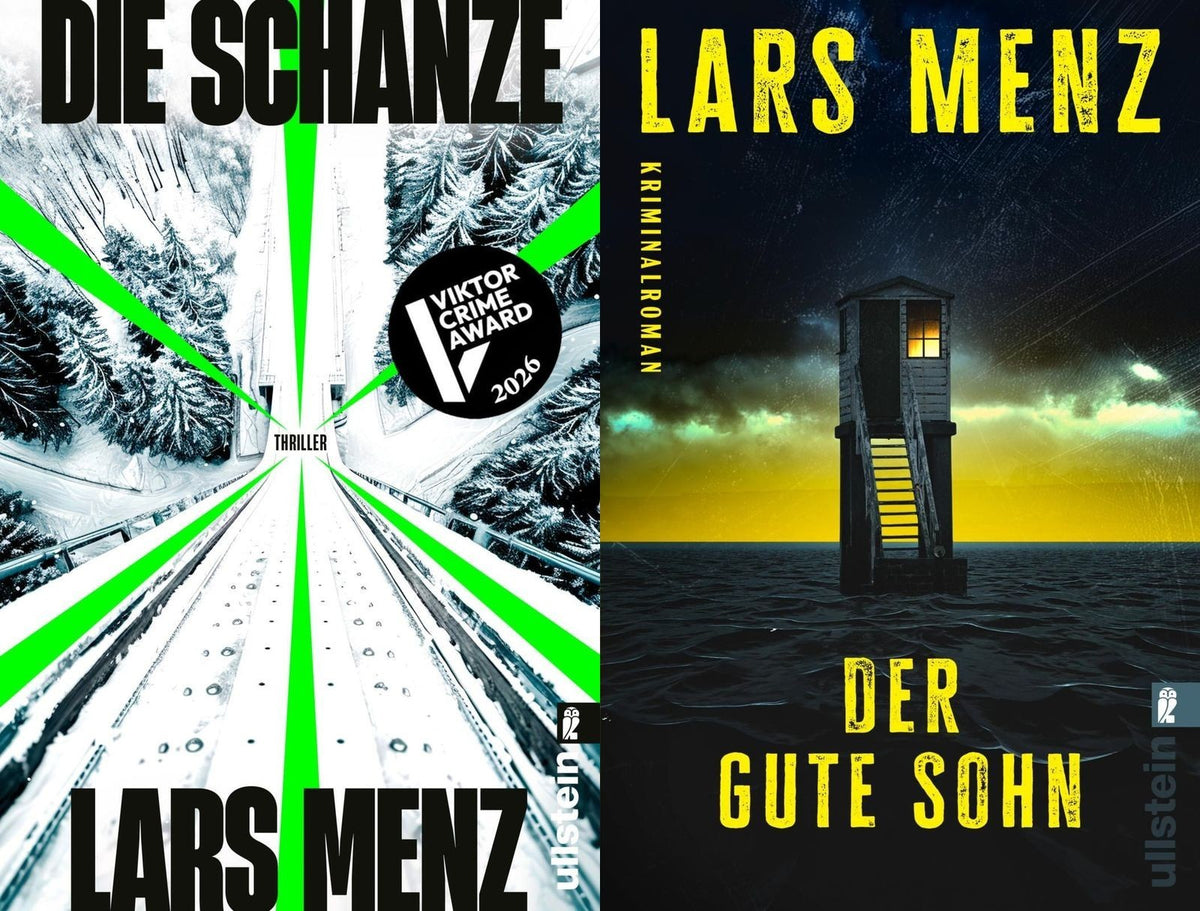 Lars Menz Thriller-Set: Die Schanze + Der gute Sohn plus 1 exklusives Postkartenset