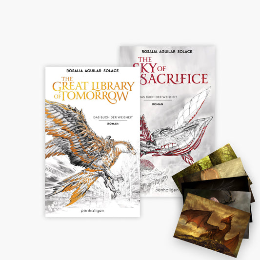 Die Buch der Weisheit-Reihe Band 1+2 plus 1 exklusives Postkartenset