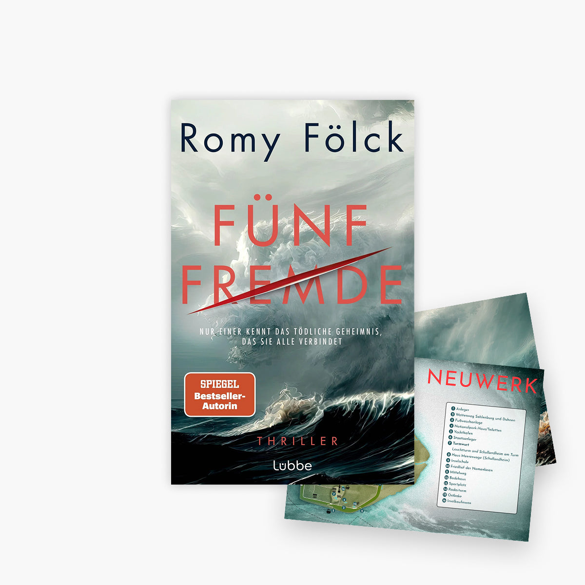 Der neue Thriller von Romy Fölck: Fünf Fremde + 1 exklusive Postkarte