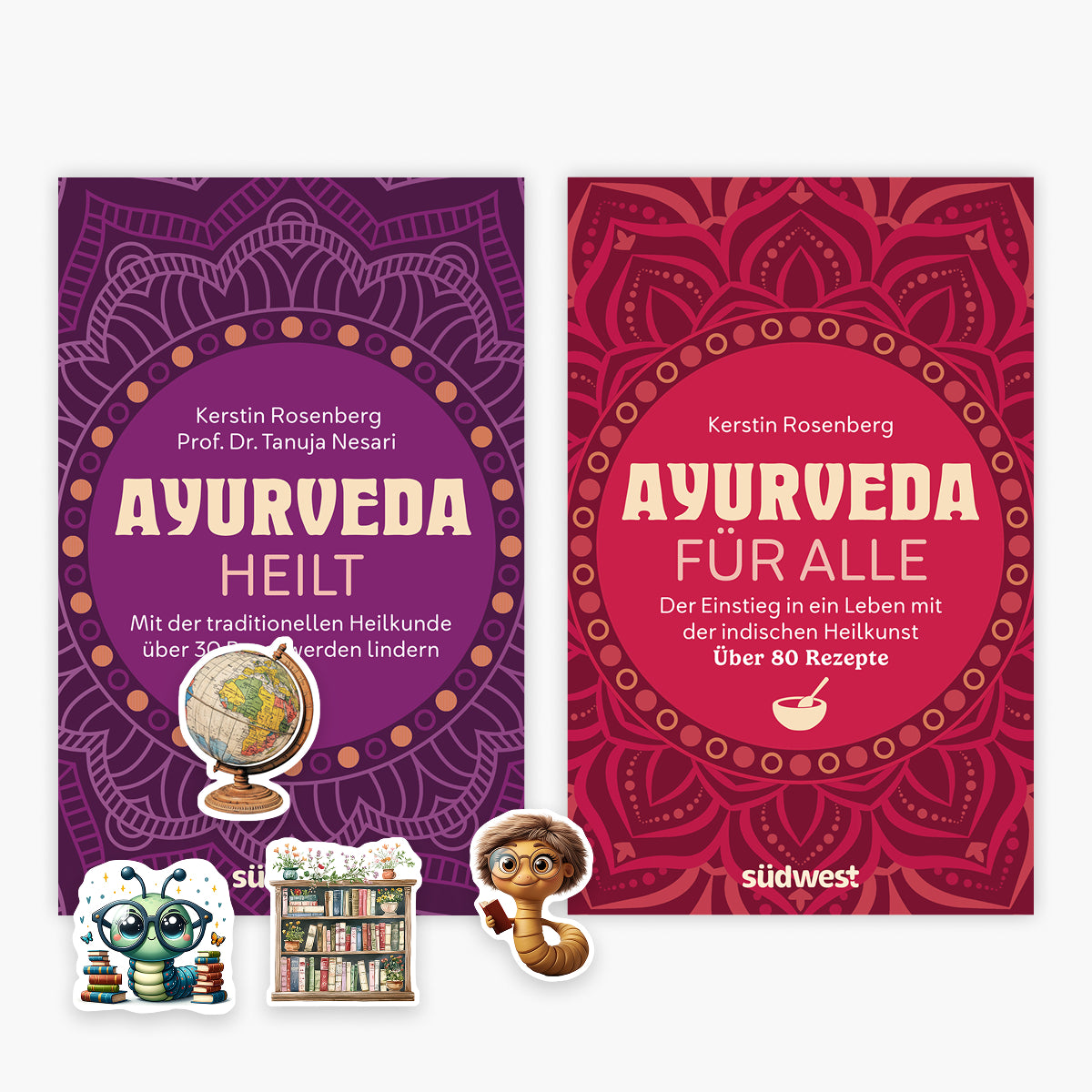 Ayurveda heilt + Ayurveda für alle + 1 exklusives Stickerset