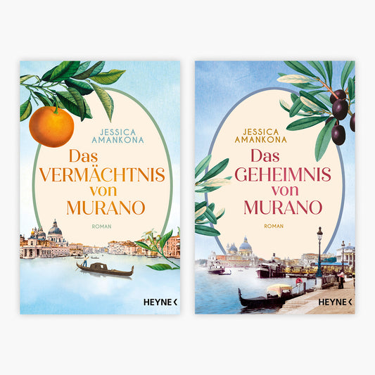 Die Murano-Saga Band 1+2 plus 1 exklusives Postkartenset