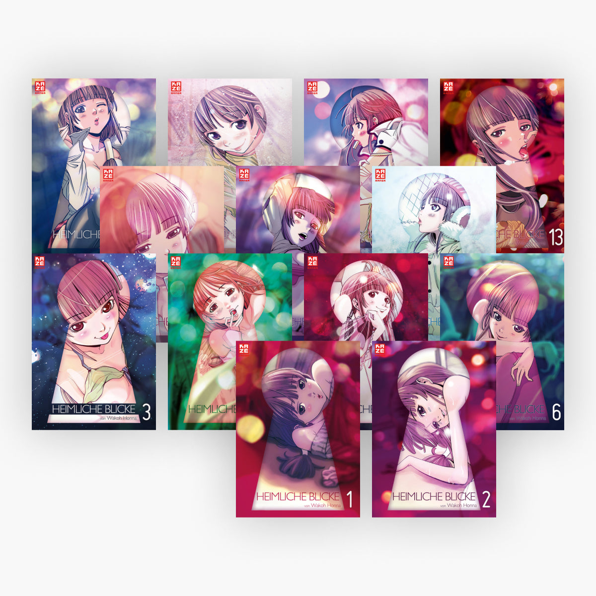 Heimliche Blicke Band 1-13 plus 1 exklusives Postkartenset