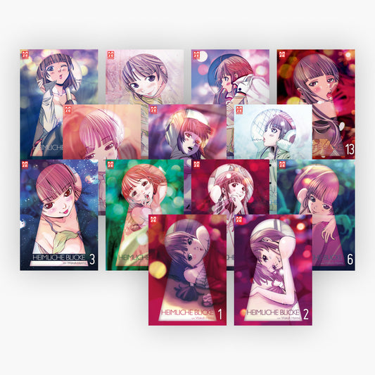 Heimliche Blicke Band 1-13 plus 1 exklusives Postkartenset