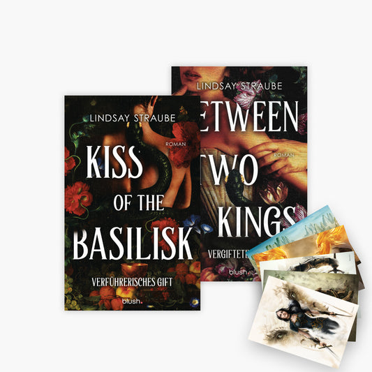Die Basilisk-Saga Band 1+2 plus 1 exklusives Postkartenset