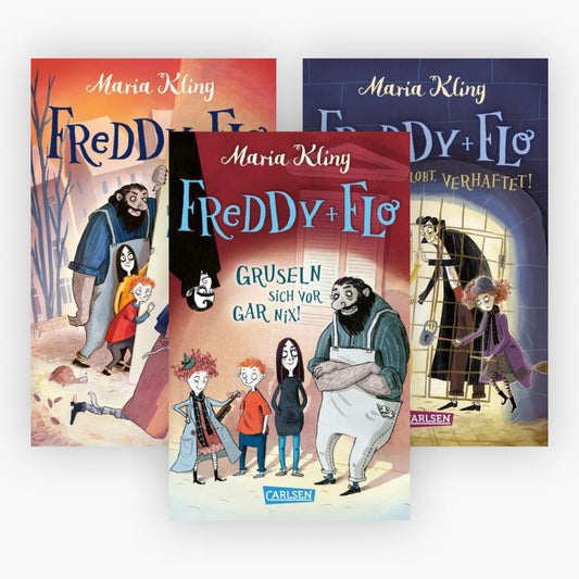 Die Freddy und Flo-Reihe Band 1-3 plus 1 exklusives Postkartenset