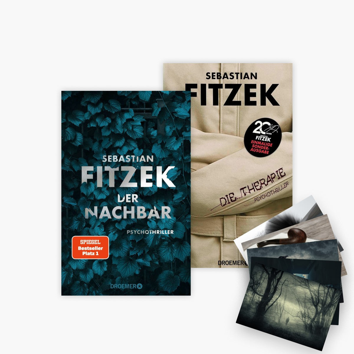 Das Psychothriller-Set: Der Nachbar + Die Therapie + 1 exklusives Postkartenset