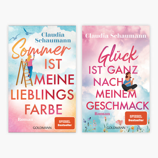 Sommer ist meine Lieblingsfarbe + Glück ist ganz nach meinem Geschmack + 1 exklusives Postkartenset