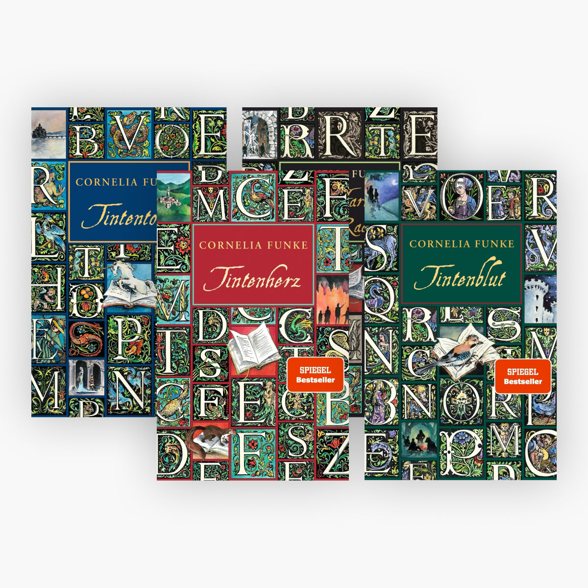 Tintenwelt - Die komplette Reihe 1 - 4 Inklusive Die Farbe der Rache exklusiv im Bundle