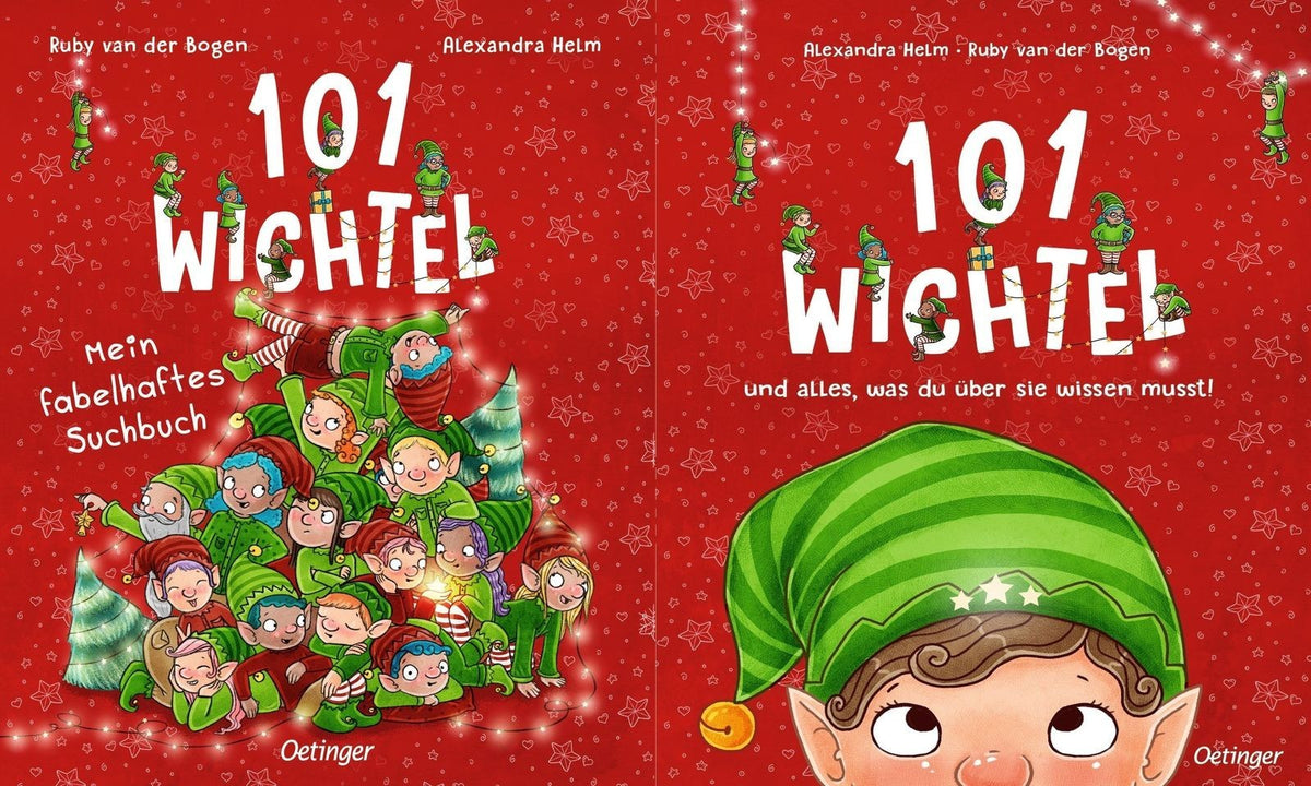 101 Wichtel Set: Wimmel- und Suchspaß für die Vorweihnachtszeit plus 1 exklusives Postkartenset