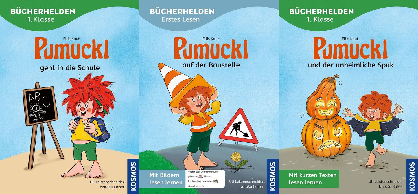 Das Pumuckl Erstlese-Set: 3 Bücher + 1 exklusives Postkartenset