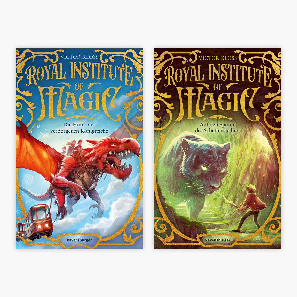 Royal Institute of Magic Band 1+2 plus 1 exklusives Postkartenset